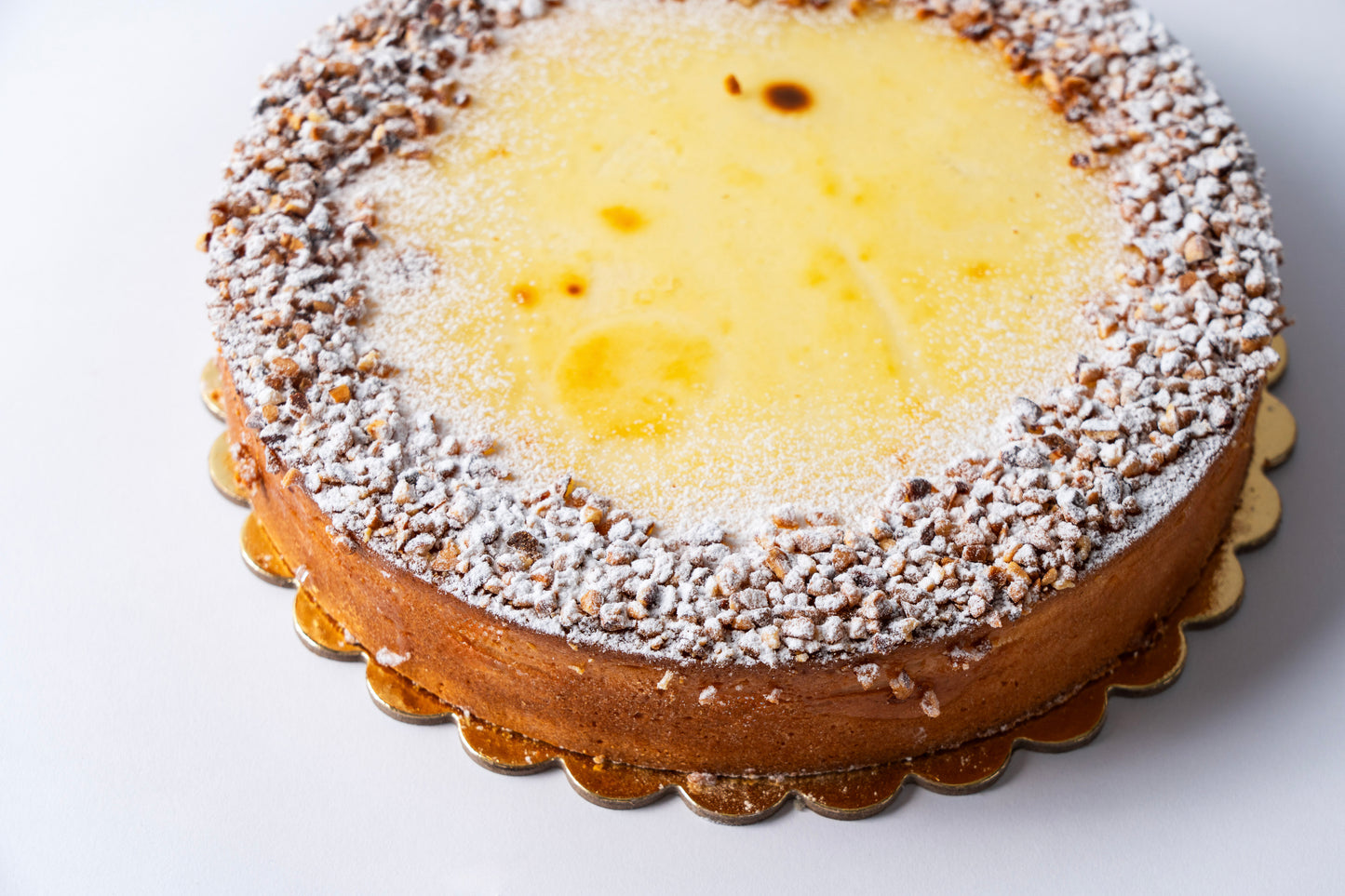 Baked Ricotta Cheesecake