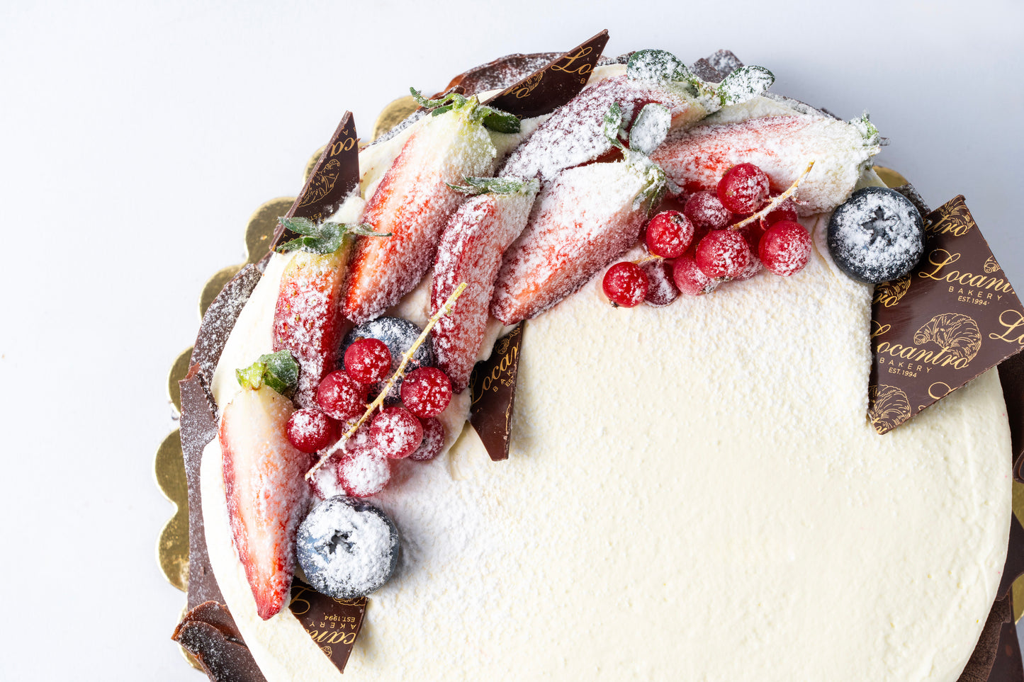 Strawberries And Cream Cake