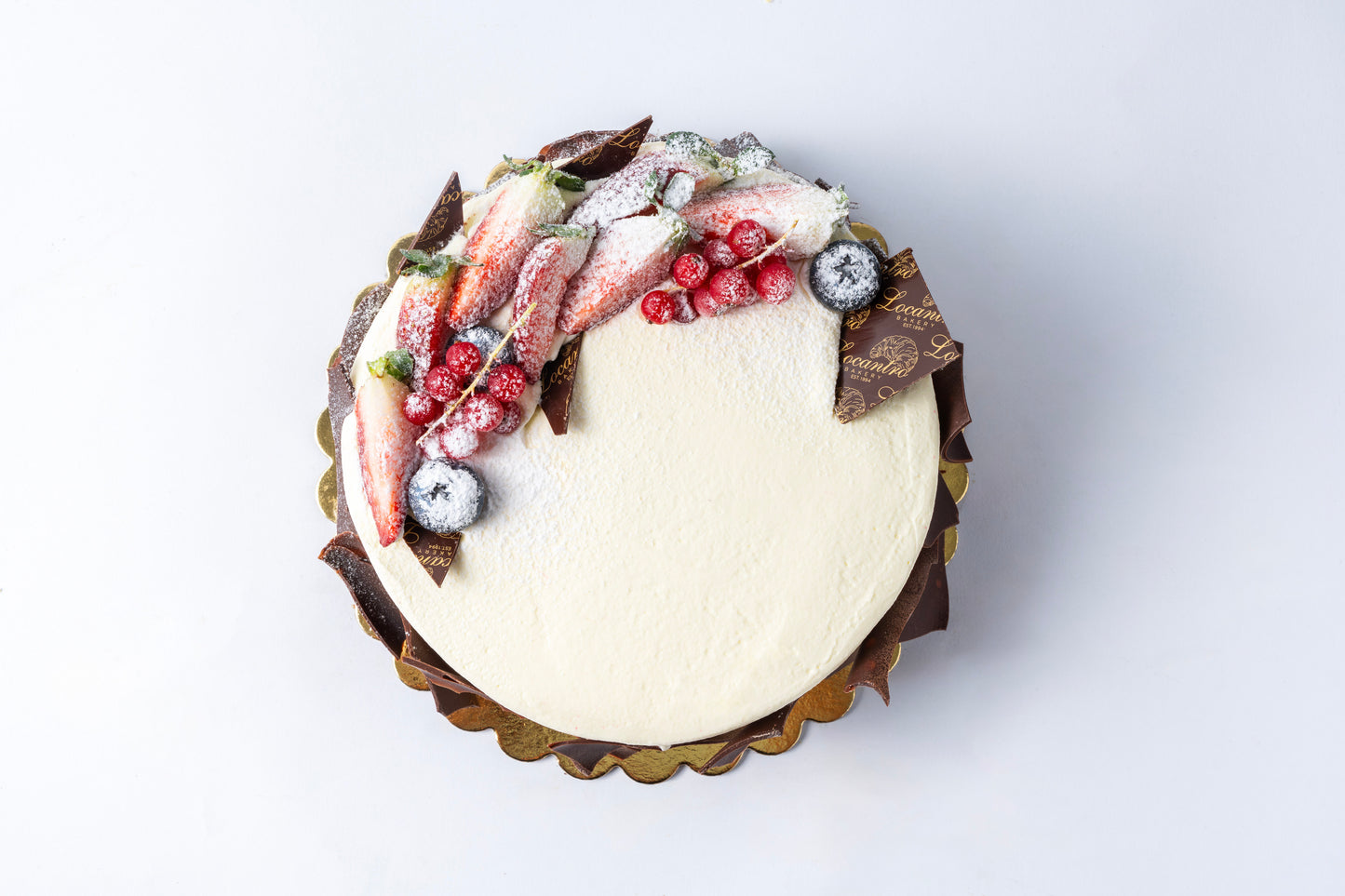 Strawberries And Cream Cake