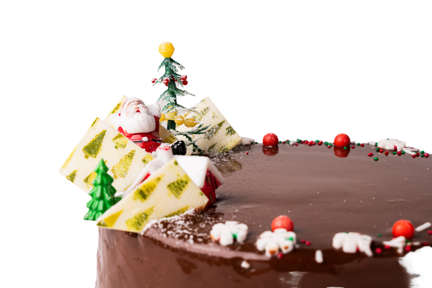 Christmas Belgian Chocolate Mud Cake