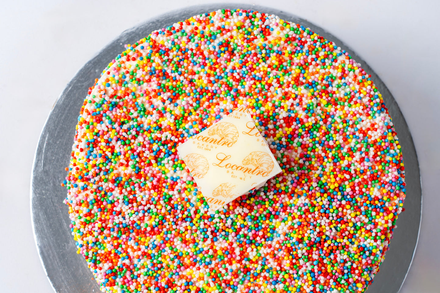 Rainbow Sprinkle Cake